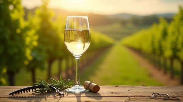 Vin blanc en ligne : cépages et accords